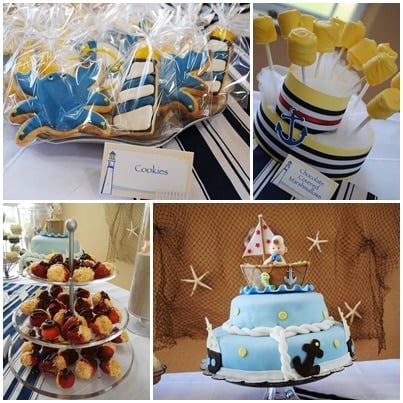 Nautical Baby Shower - Pretty My Party