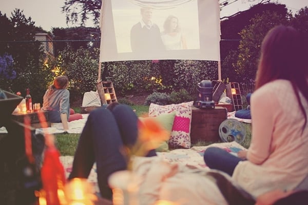 Backyard Movie Party