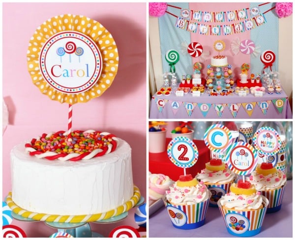 Colorful Candyland Birthday Party | Pretty My Party