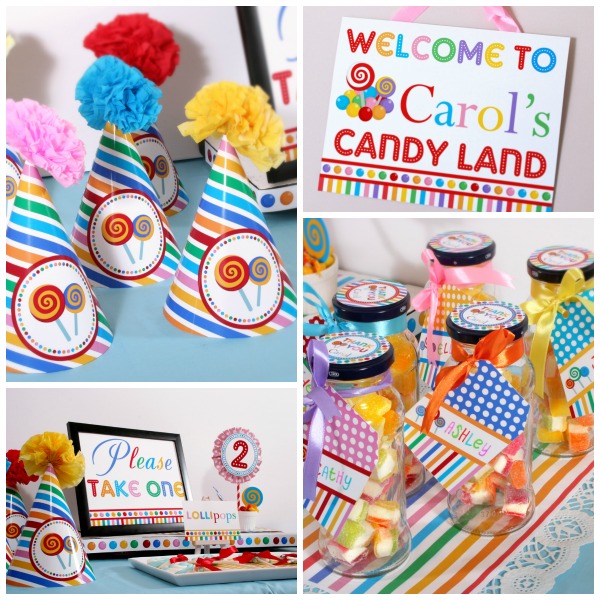 Colorful Candyland Birthday Party | Pretty My Party