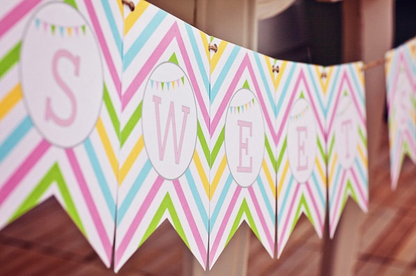 Colorful Sweet Shoppe Birthday Party