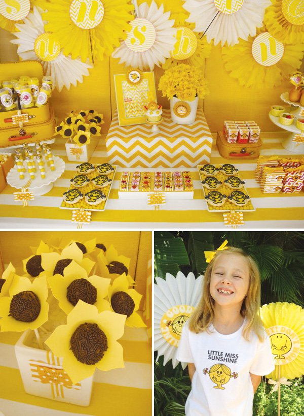 Little Miss Sunshine Party Ideas