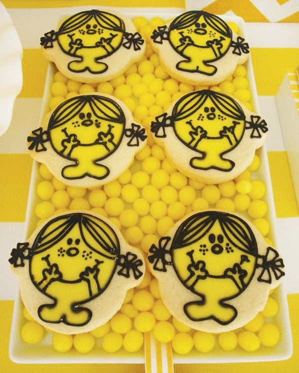 Little Miss Sunshine Party Cookies