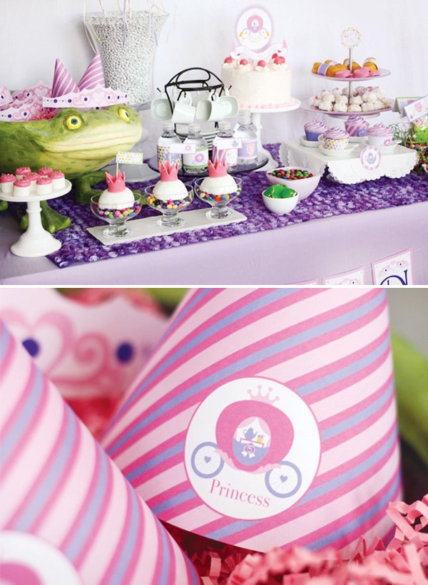 Purple Princess Tea Party Ideas