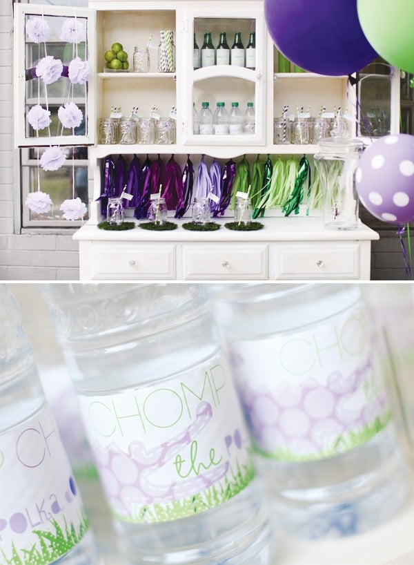 Purple Polka Dot Crocs Birthday Party Ideas