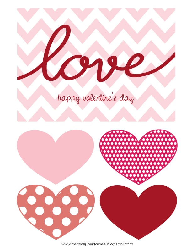 Free Valentine's Day Printables