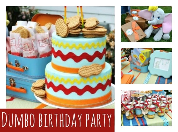Dumbo Themed Party Ideas featured on Pretty My Party