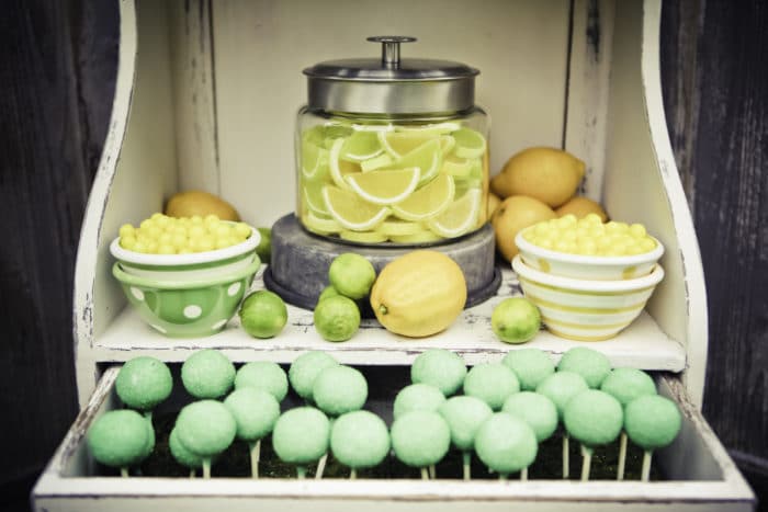 Vintage Lemon and Lime Birthday Party