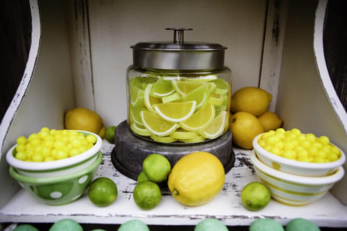 Vintage Lemon and Lime Birthday Party