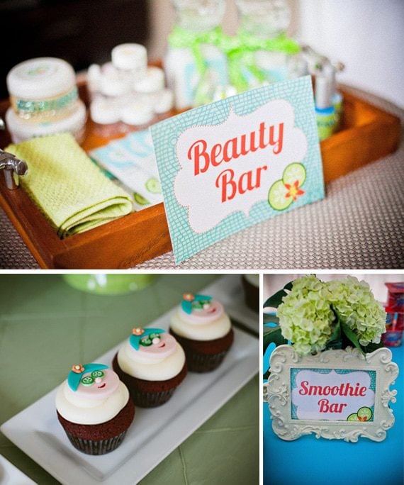 Spa Themed Birthday Party Ideas