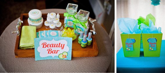 Spa Themed Birthday Party Ideas