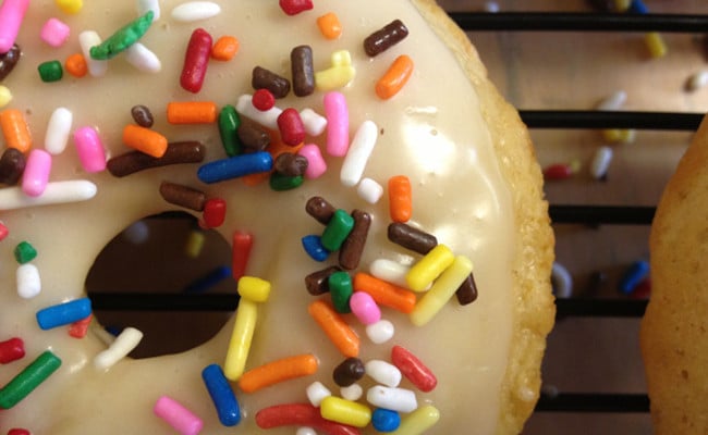 Homemade Vanilla Doughnuts