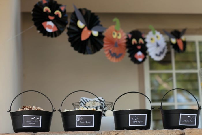 Spooky and Elegant Forrest Halloween Party via Pretty My Party