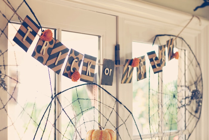 Spooky and Elegant Forrest Halloween Party via Pretty My Party