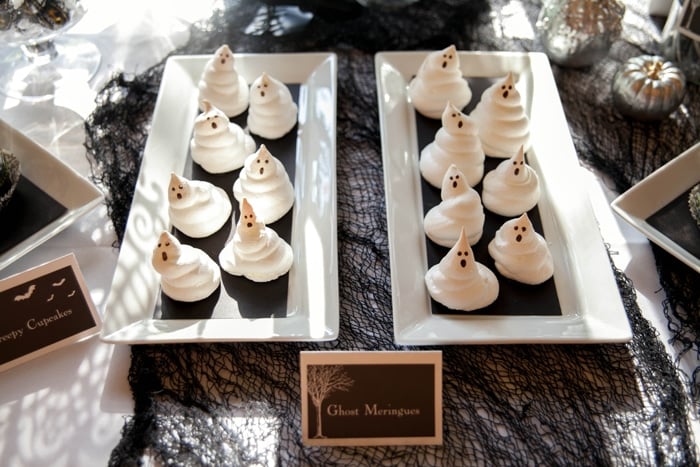 Spooky and Elegant Forrest Halloween Party via Pretty My Party