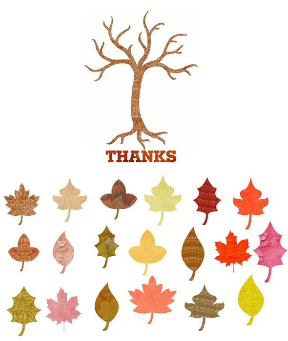 Persnickety image for thankful tree printable Exhilarating image for thankful tree printable