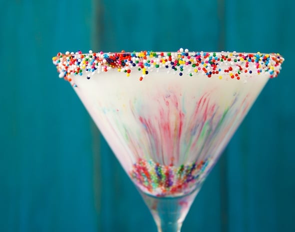 Cake Batter Martini | 10 NYE Cocktail Ideas | Pretty My Party