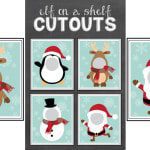 elf on the shelf print outs feature