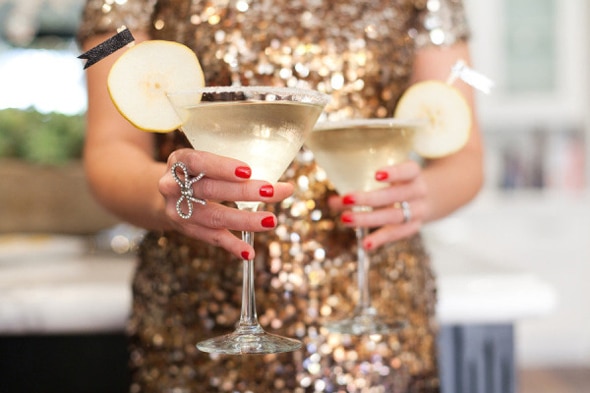 French Pear Martini | 10 NYE Cocktail Ideas | Pretty My Party