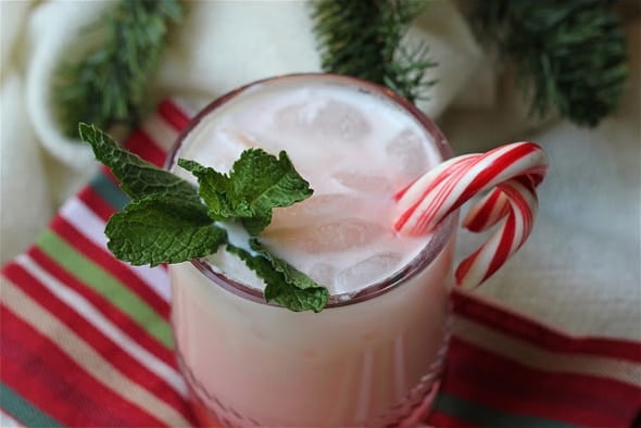 Peppermint Pina Colada | 10 NYE Cocktail Ideas | Pretty My Party