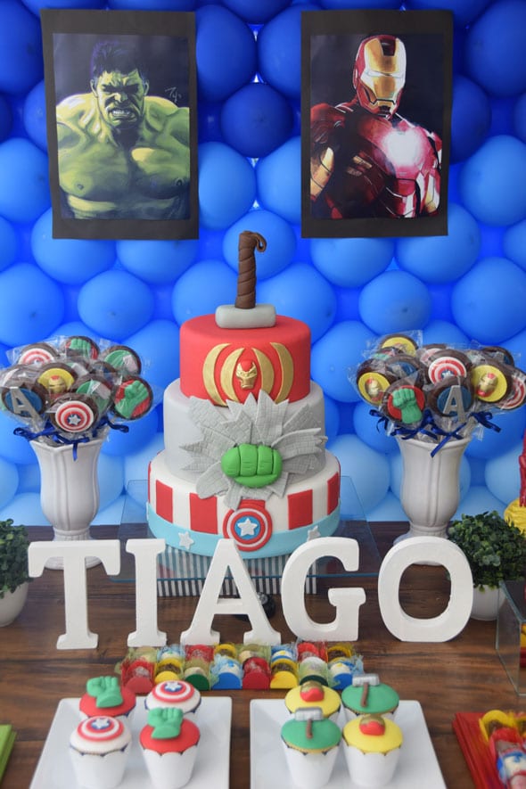 Avengers Themed Birthday Party