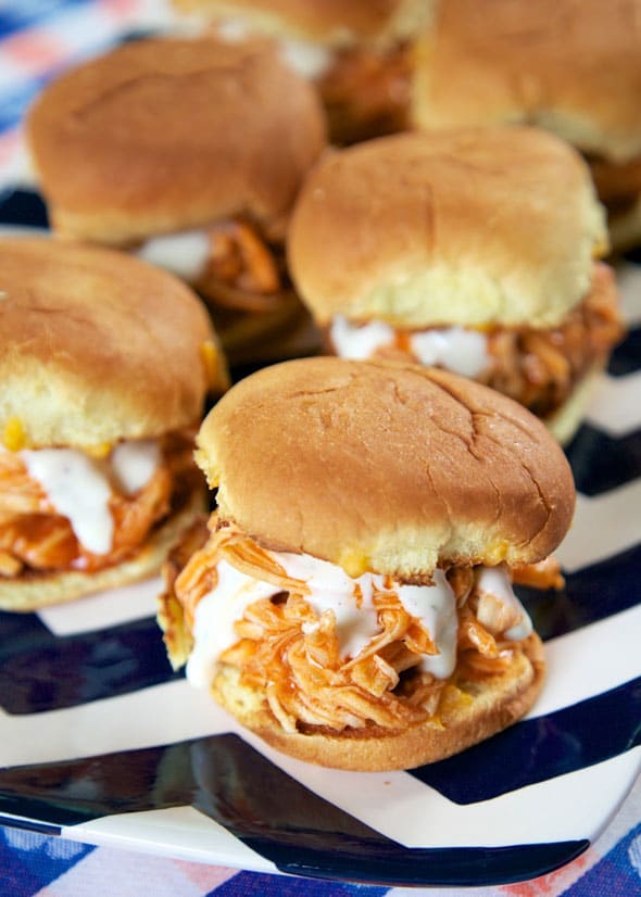 Buffalo-Chicken-Sliders