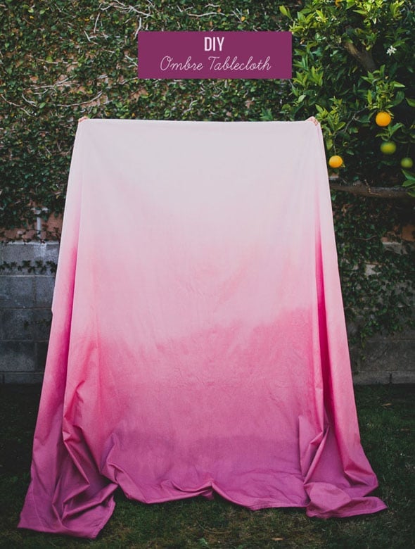 DIY-Ombre-Tablecloth