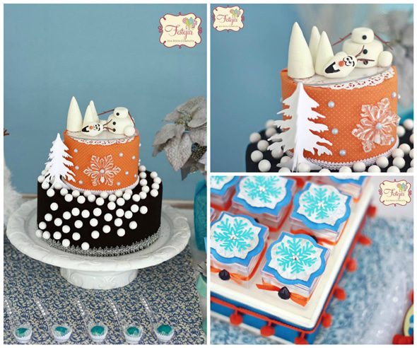 frozen-olaf-cake