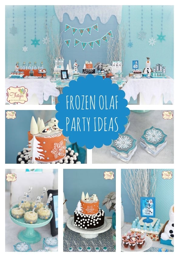 Olaf party bags outlet