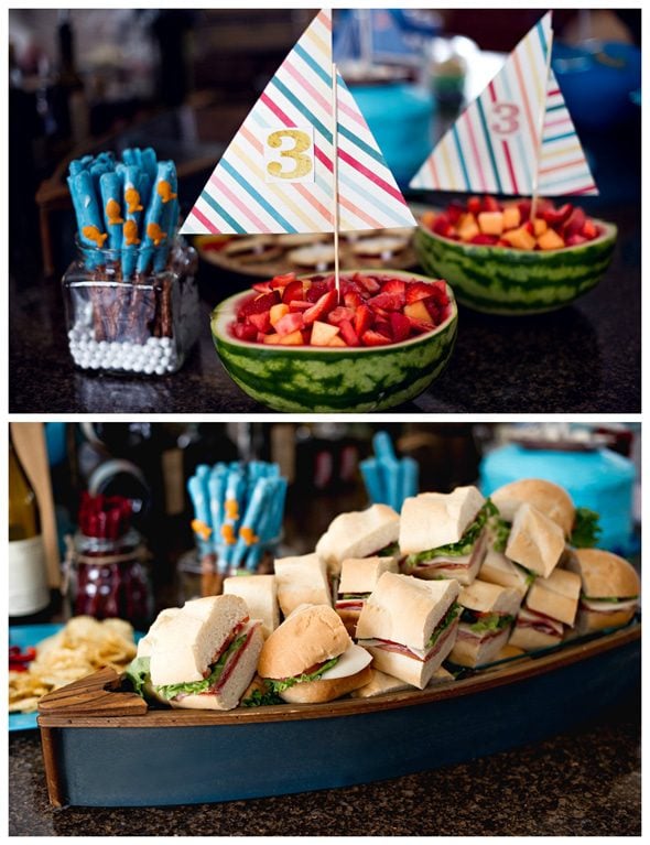 watermelon-boat-fruit-salad-nautical-party