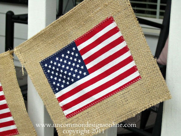 Burlap-Flag-Banner