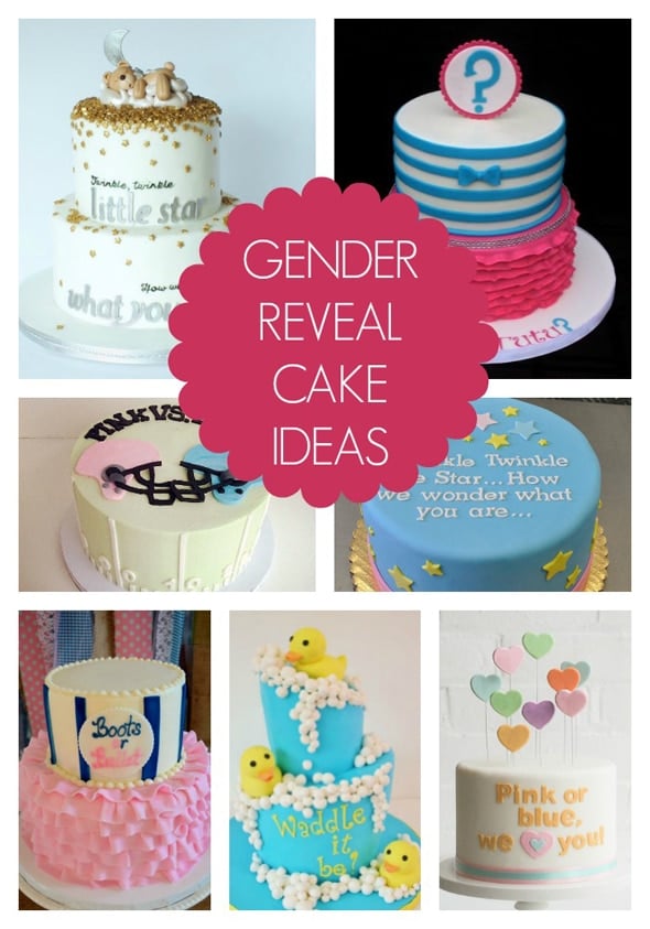 10 Gender Reveal Cake Ideas | Pretty My Party