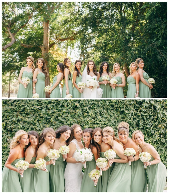 light-green-bridesmaids-dresses