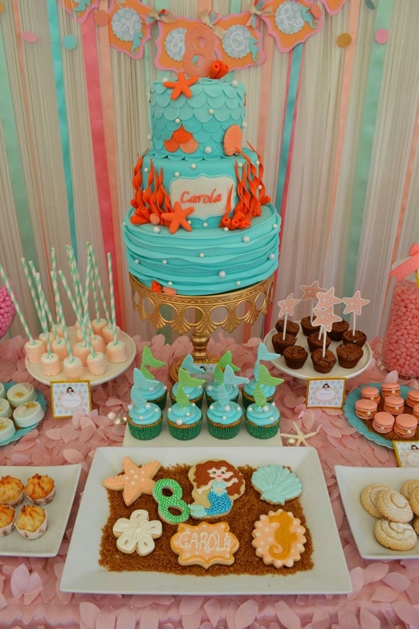 Mermaid-Dessert-Spread