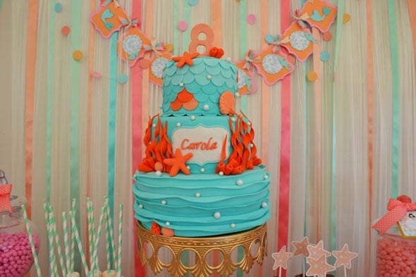 Mermaid-Party-Cake