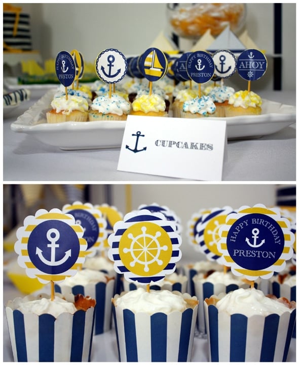 preppy-nautical-party-cupcakes