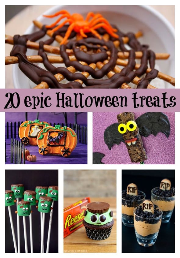 20 Epic Halloween Themed Desserts via Pretty My Party