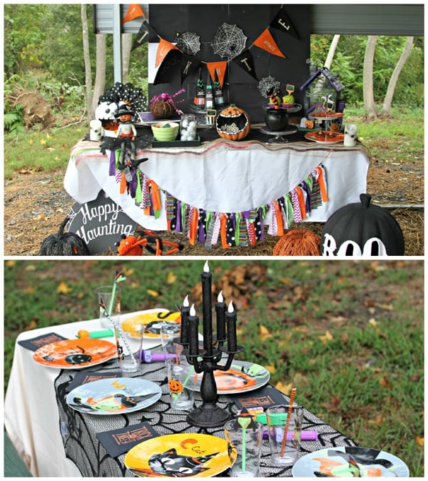 halloween-hayride-party-dessert-table-kids-table