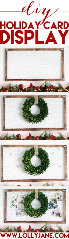 DIY-Holiday-Christmas-Card-Display