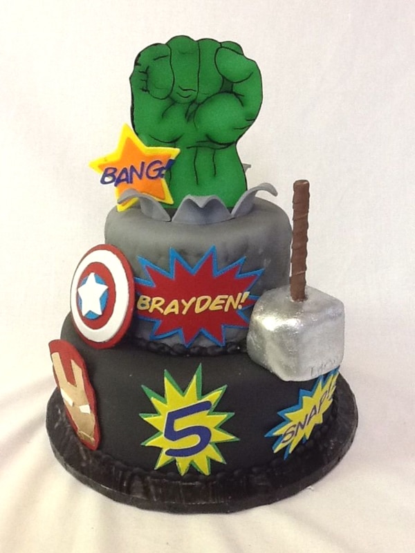 10 Awesome Avengers Cakes Pretty My Party
