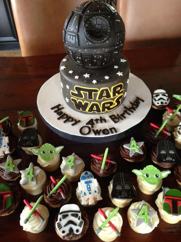 10 Out of This World Star Wars Cakes Pretty My Party