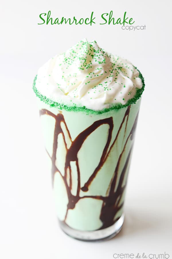 10 Delicious Shamrock Shake Recipes Pretty My Party