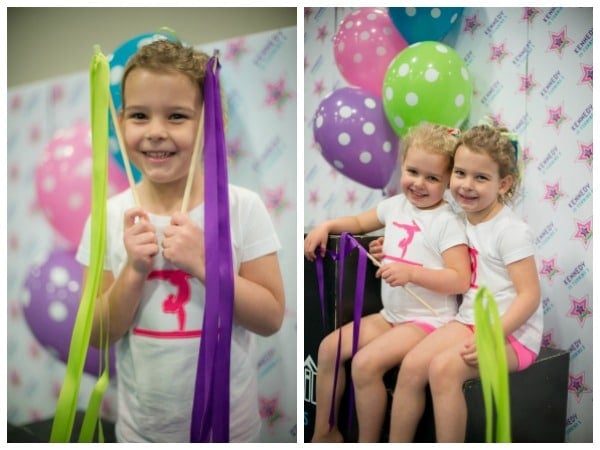 Gymnastics Birthday Party Ideas via Pretty My Party