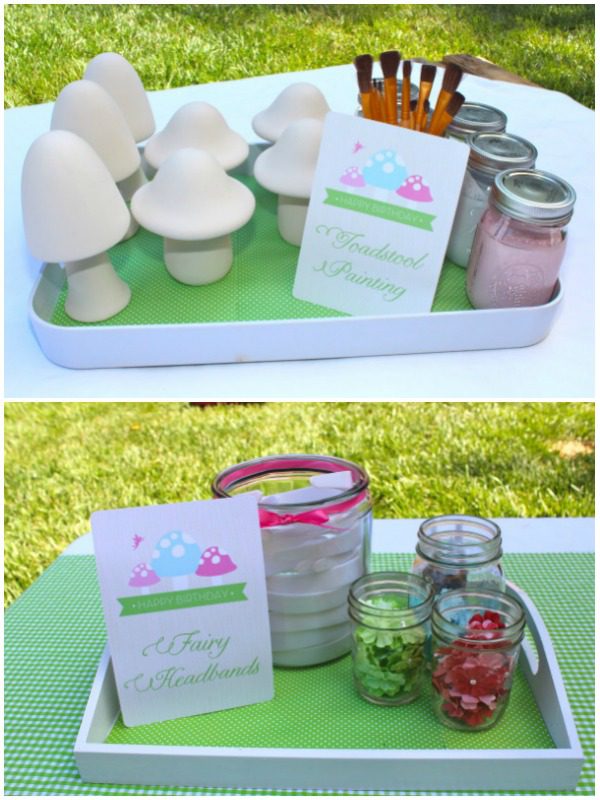 Charlotte's Mushroom Birthday Party by Bloom Designs Online 