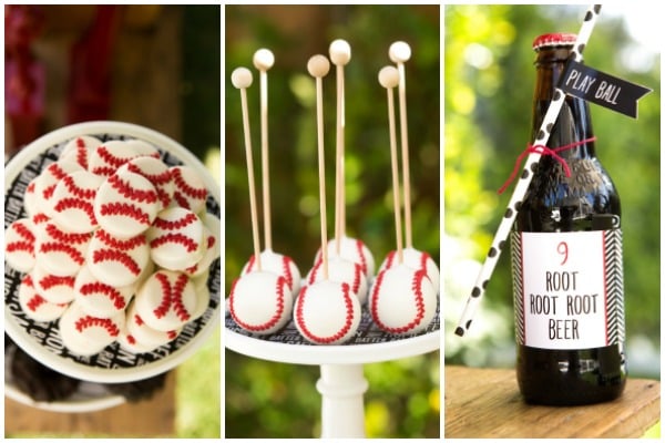 Modern Baseball Birthday Party by Bloom Designs Online 