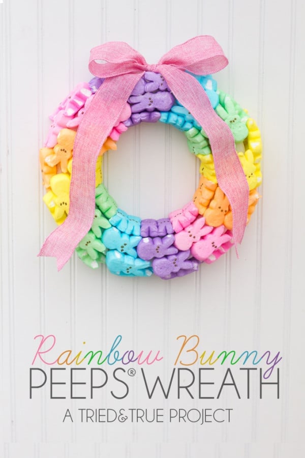 Rainbow-Bunny-Peeps-Wreath