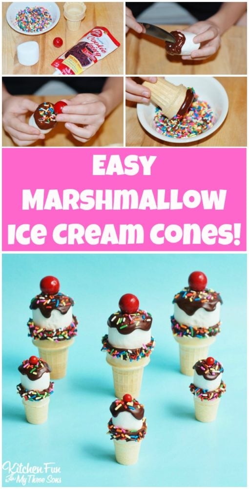Easy-Marshmallow-Ice-Cream-Cones-9