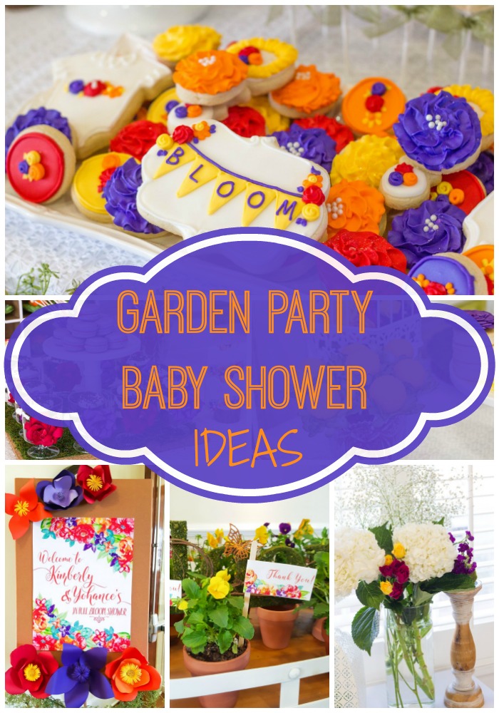 Floral Inspired Baby Shower via Pretty My Party