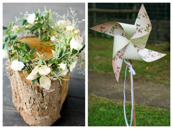 Boho Enchanted Forest Party Decorations via Pretty My Party | www.prettymyparty.com
