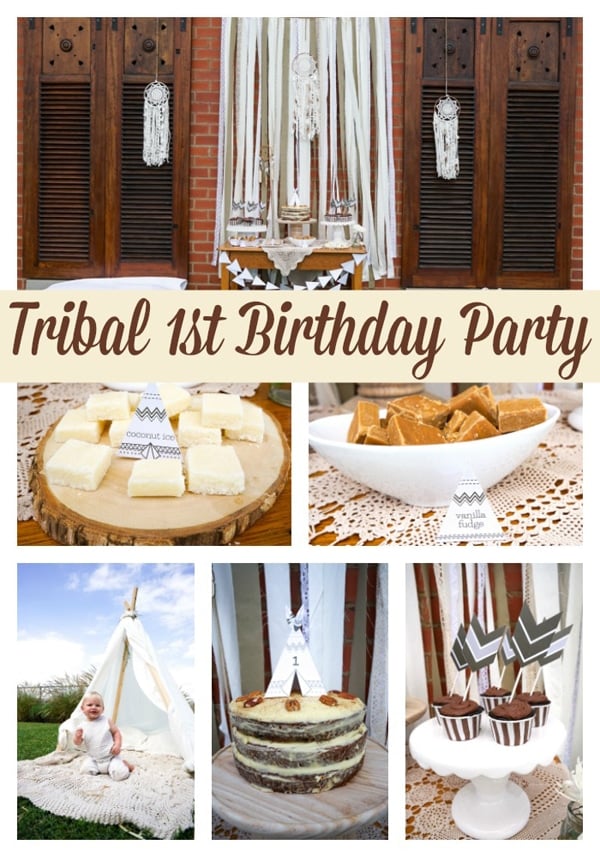 tribal-1st-birthday-party-ideas